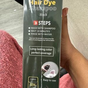 Black Hair Dye Shampoo